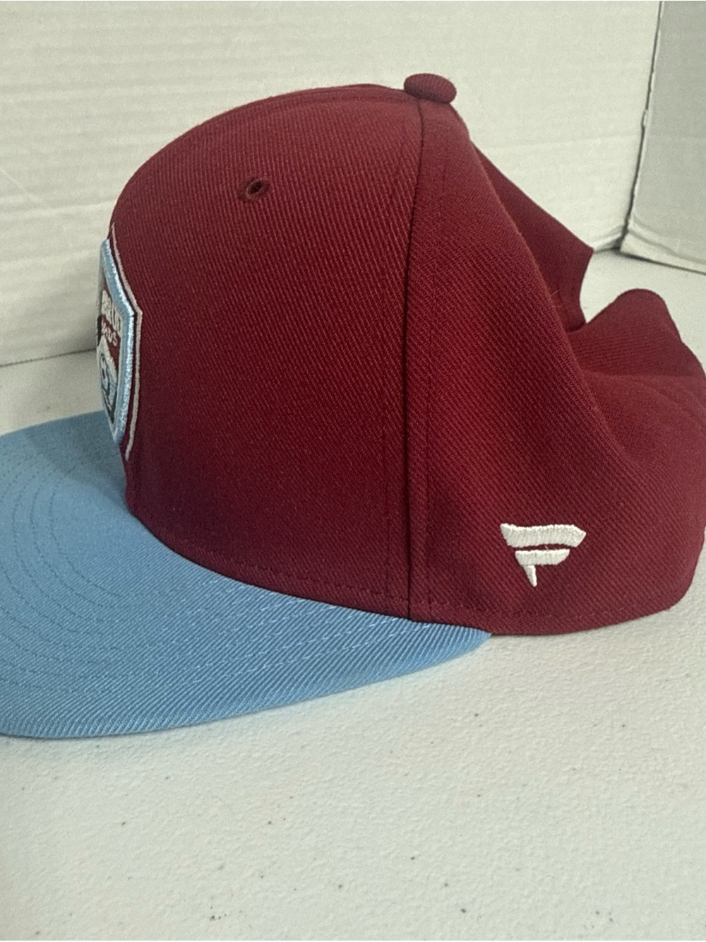 Fanatics Men's Raids Maroon and Light Blue Snapback Hat